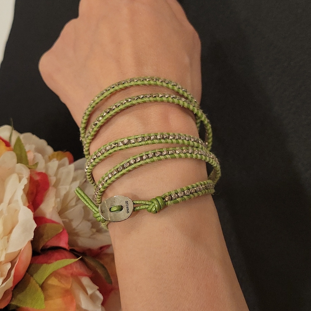 CHAN LUU Wrap Bracelet / Green